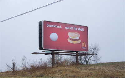 McDonalds Billboard