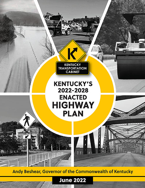 Cover of 2022 KY Enacted Highway Plan