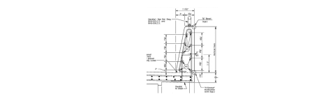 Type M Bridge Railing Bridge Railing and Guardrail Transition Sections | Highway Knowledge Portal